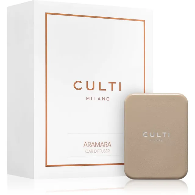 Culti Milano Car Diffuser Taupe Aramara autoõhu värskendaja + üks täide 7x5 cm