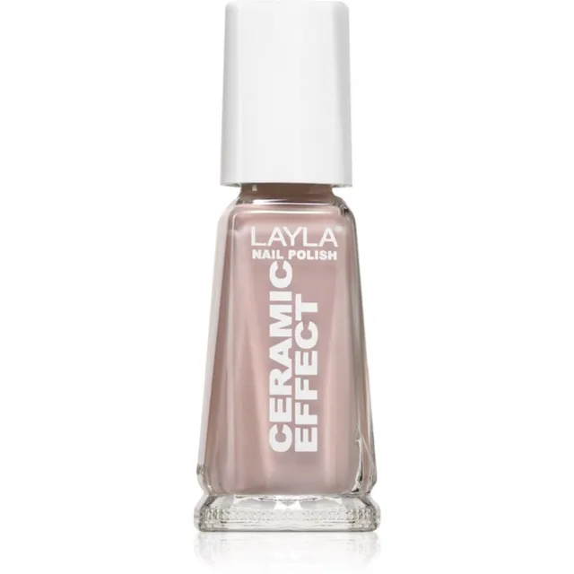 Layla Cosmetics Ceramic Effect Küünelakk varjund N. 69 Siky Beige 10 ml