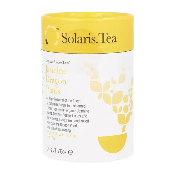 Roheline tee jasmiiniõitega JASMINE DRAGON PEARLS, lahtine, ökoloogiline