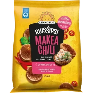 Rukki näkileivad magusa tšilli, LINKOSUO, 150 g