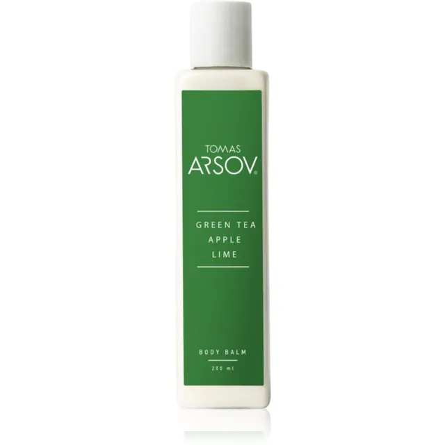 Tomas Arsov Green Tea Apple Lime Body Balm Lõhnastatud kehapalsam niisutava toimega 200 ml