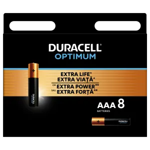 Duracell Optimum patarei AAA 8tk