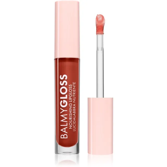 puroBIO Cosmetics BalmyGloss Toitev huuleläige varjund 02 Shimmering Light Brown 4.2 g