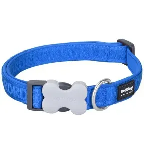 Koera kaelarihm, vooderdatud, reljeefsete tähtedega Padded Collar Embossed, sinine (Red Dingo)