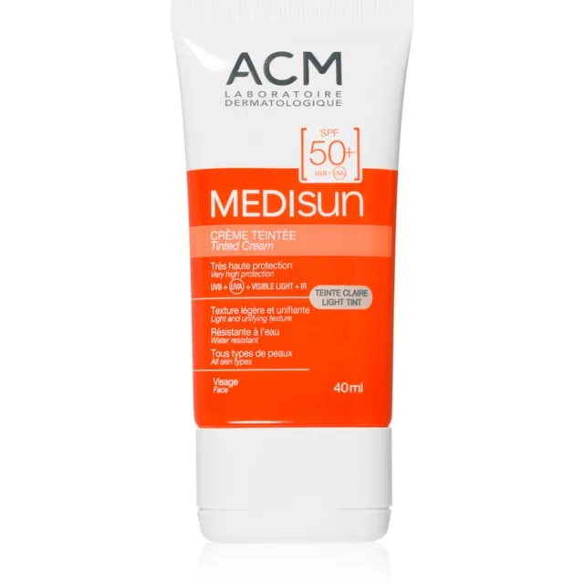 ACM Medisun Kaitsev kreem SPF 50+ varjund Light 40 ml