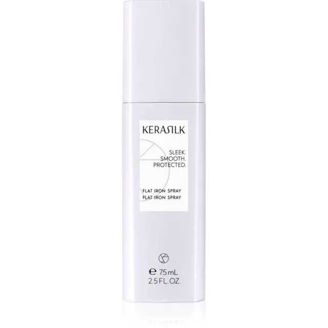 KERASILK Styling Flat Iron Spray Termilise kaitsega juukselakk kasutamiseks lametangide ja lokitangidega 75 ml
