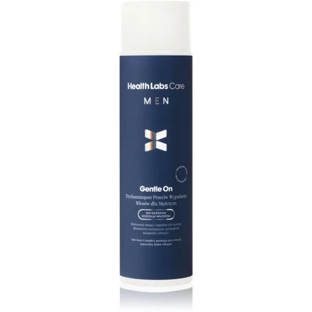 Health Labs Care Gentle On Anti-hair loss shampoo Šampoon juuste väljalangemise vastu meestele 250 ml