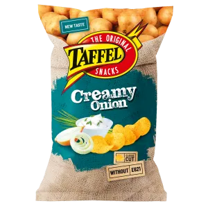 Kartulikrõpsud hapukoore-sibulamaitselised, TAFFEL, 180 g