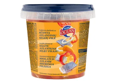 Heeringafilee köögiviljadega OCEAN,600g