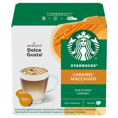 Kohvikapslid Starbucks Caramel Macchiato 12x10.65g

