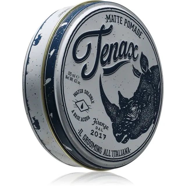 Tenax Matte Pomade Medium Hold Shine Pomade Juuksepumat meestele 125 ml
