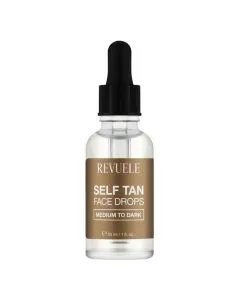 Isepruunistavad näotilgad Keskmine-Tume 30ml
