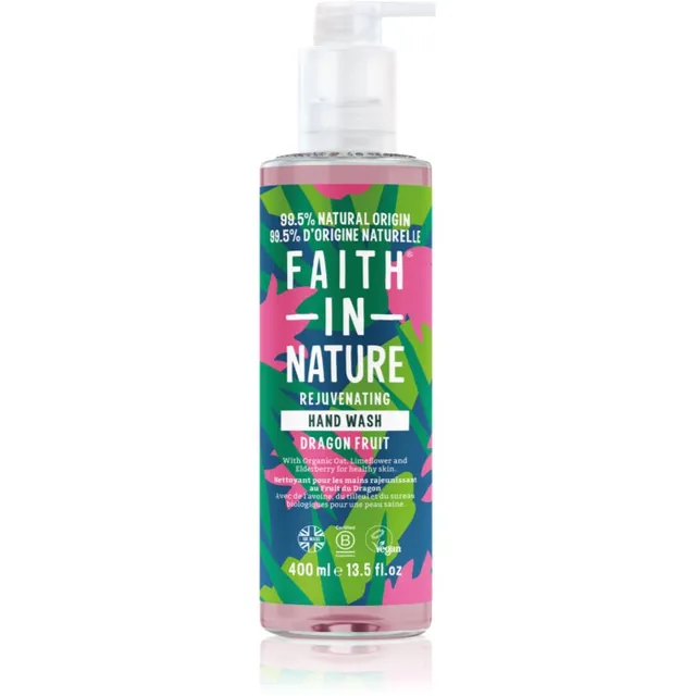 Faith In Nature Dragon Fruit Looduslik vedel käteseep taaselustava toimega 400 ml