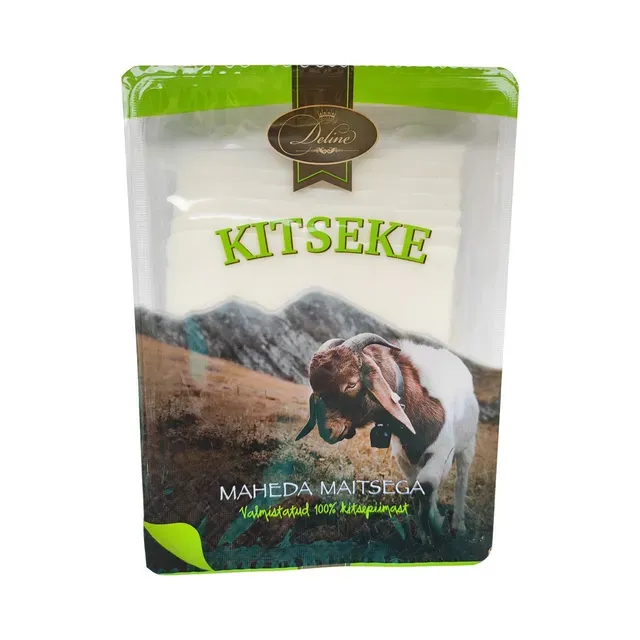 Kitseke kõva kitsepiimajuust viilutatud, DELINE, 150 g