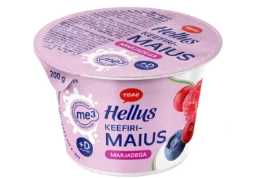 Keefirimaius metsamarja, HELLUS, 200 g