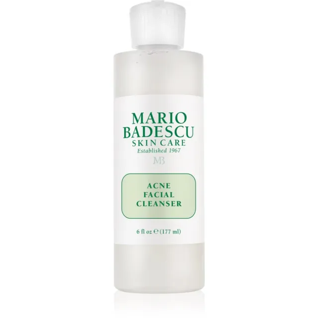 Mario Badescu Acne Facial Cleanser Puhastav geel rasusele akne kalduvustega nahale 177 ml