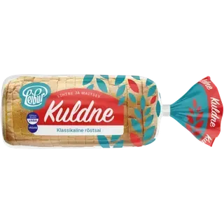 Kuldne klassikaline röstsai, LEIBUR, 500 g