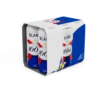 Õlu Blanc 1664, KRONENBOURG, 6x500 ml