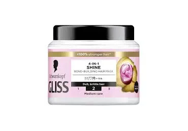 Juuksemask 4in1 Shine, GLISS, 400ml