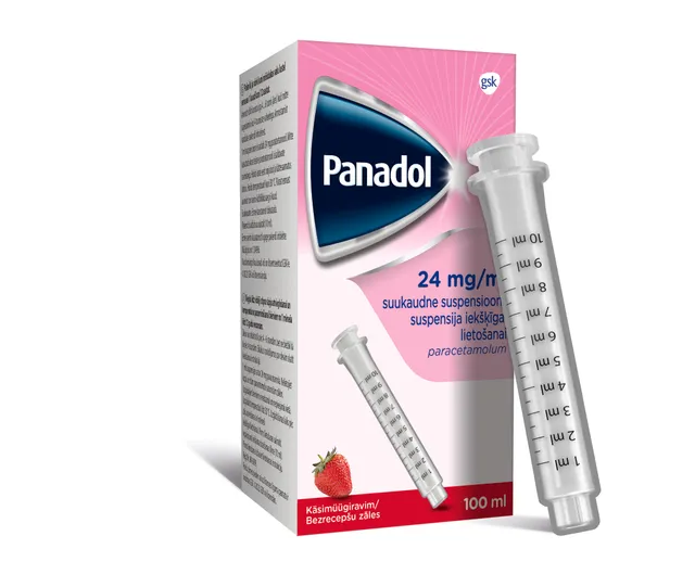 PANADOL SUUKAUDNE SUSPENSIOON ENSOON 120MG 5ML 100ML N1