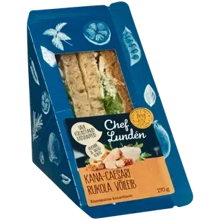 Chef Lunden Kana-Caesari Ruccola Võileib 170 G