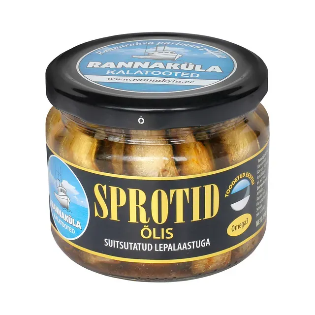 Sprotid õlis, RANNAKÜLA, 250 g