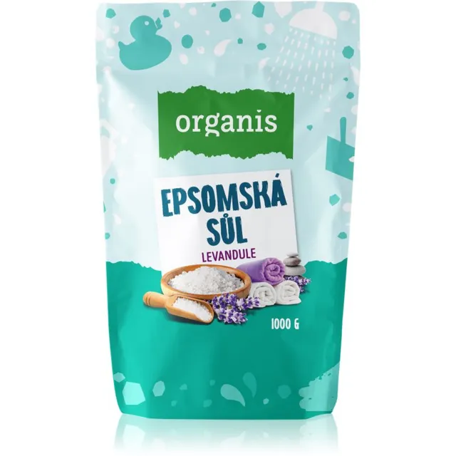Organis Epsom salt Lavender Vannisoolad 1000 g