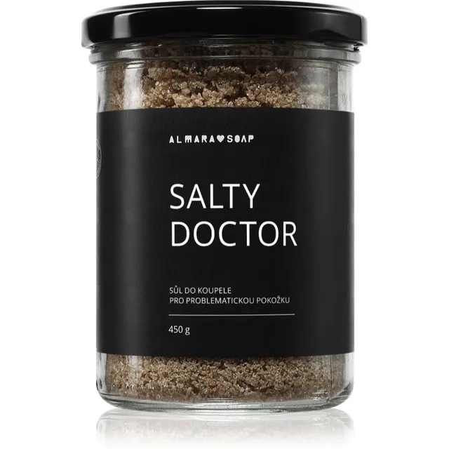 Almara Soap Bath Salt Lõõgastav vannisool lõhn Salty Doctor 450 g