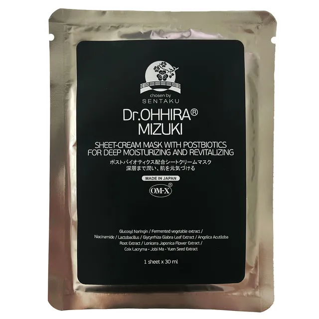 DR. OHHIRA Sheet-Cream Mask With Probiotics 30ml