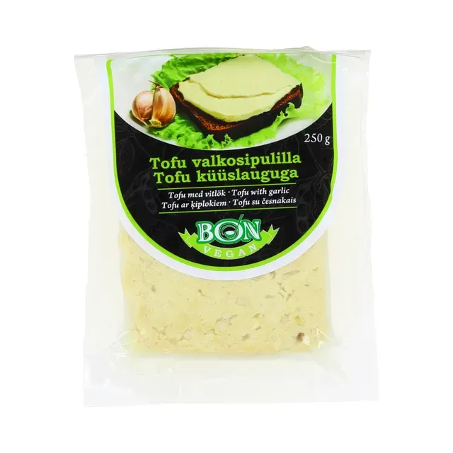 Tofu küüslauguga, BON VEGAN, 250 g