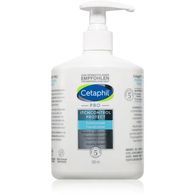 Cetaphil PRO ItchControl Protect Kaitsev kätekreem kuivale nahale 500 ml