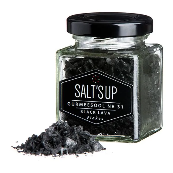 Gurmeesool Black Lava Flakes 45g