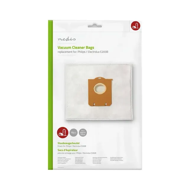 Tolmuimejakotid, Philips S-Bag 10tk + 1 filter, NEDIS, 1 kmpl