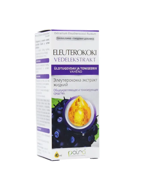 ELEUTEROCOCCI EXTR. FLUIDUM 40ML (PAIRA)