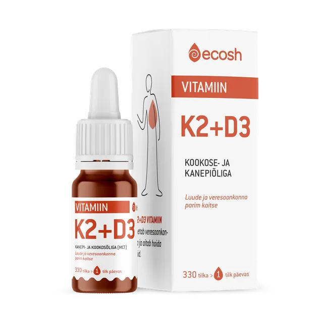 ECOSH VITAMIIN K2+D3 TILGAD 10ML