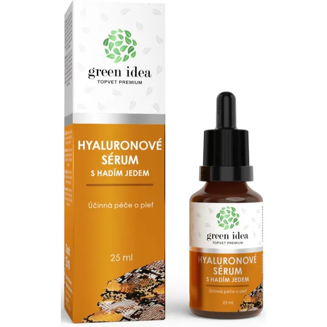 Green Idea Hyaluronic serum with snake venom Näoseerum küpsele nahale 25 ml