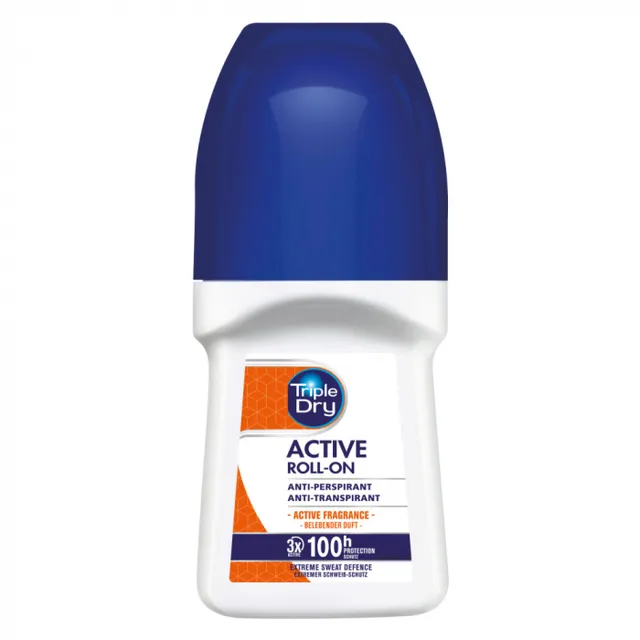 Triple Dry Active rulldeodorant-antiperspirant 50 ml