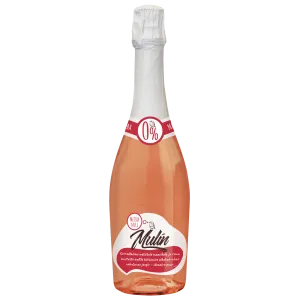 Alk.vaba puuviljavahuvein Mulin Maasikas 0.75L