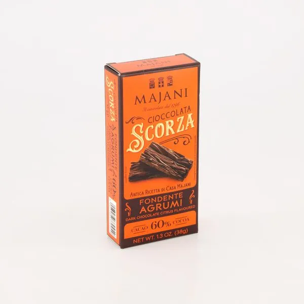 Tsitruse maitseline tume šokolaad 60% 38g