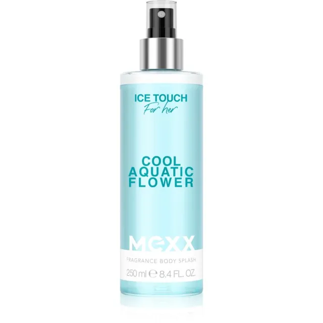 Mexx Ice Touch Cool Aquatic Flower New Värskendav kehapihusti naistele 250 ml
