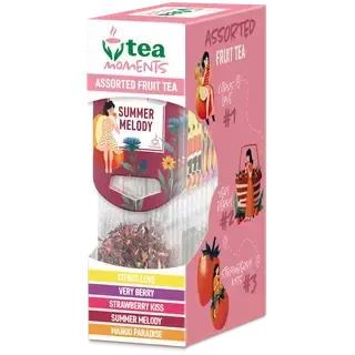 Tea Moments puuviljateede segu 34,2g  (5 maitset ×3)
