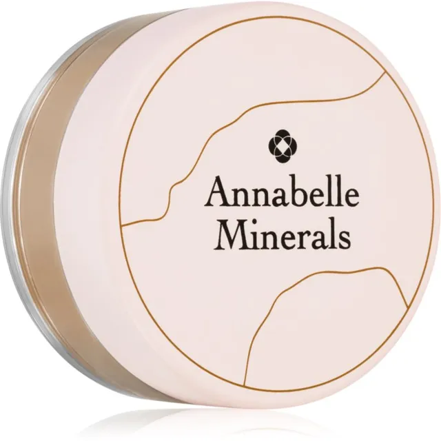 Annabelle Minerals Coverage Mineral Foundation Mineraalne puuder-jumestuskreem täiusliku ilme jaoks varjund Golden Medium 4 g