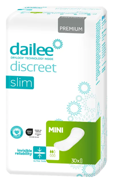 DAILEE DISCREET PREMIUM SIDE SLIM MINI 200ML N30