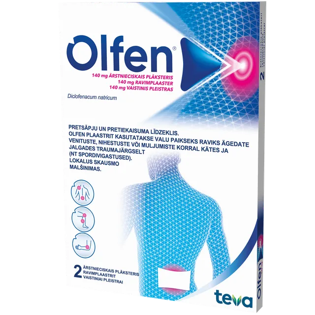 OLFEN RAVIMPLAASTER 140MG 140MG N2