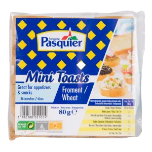 Röstitud saiaviilud, PASQUIER, 80 g