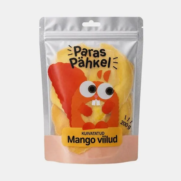 Kuivatatud mangoviilud 200g