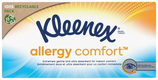 Kleenex salvrätikud Box Allergy Comfort 56tk 3-kihiline
