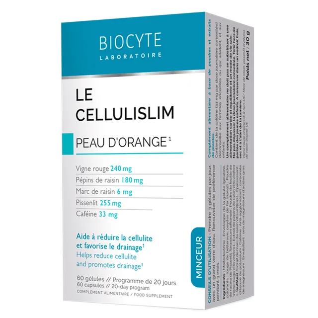 BIOCYTE Le Cellulislim Peau D'Orange 60pcs
