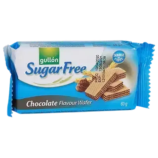 Gullon suhkruvabad šokolaadivahvlid 60 g