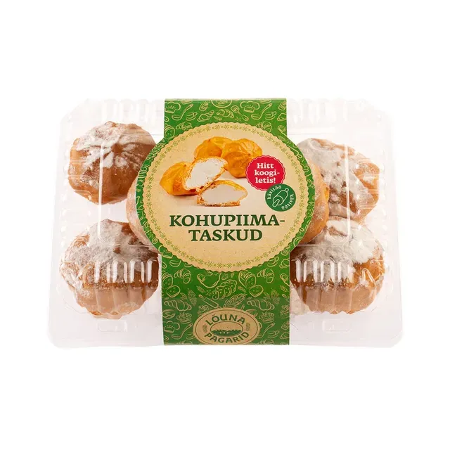 Kohupiimataskud karbis, LÕUNA PAGARID, 250 g